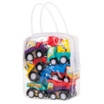 Samochod z napedem w woreczku 6szt zestaw