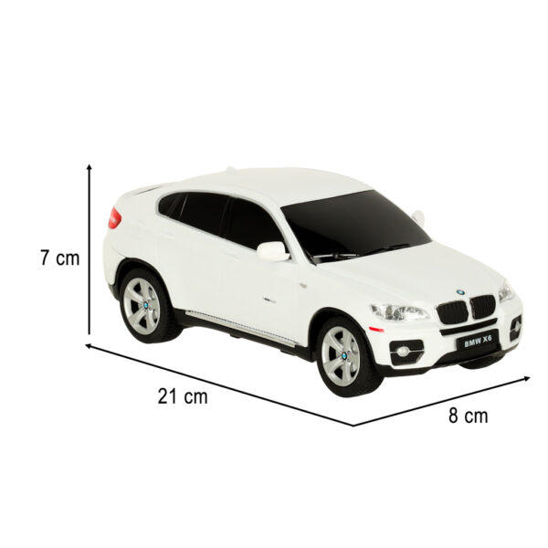 Samochod zdalnie sterowany Rastar 31700 BMW X6 1 24 bialy
