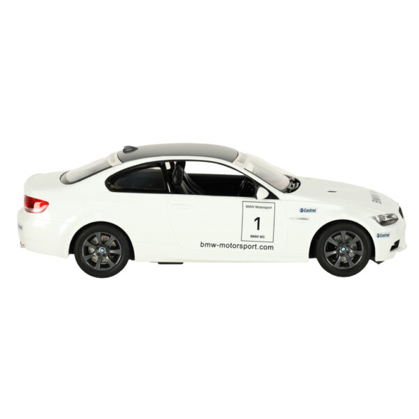 Rastar 48000 BMW M3 1 14 бяла кола с дистанционно управление