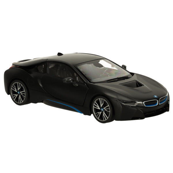 Rastar 71010 BMW i8 1 14-dverové auto na diaľkové ovládanie, čierne
