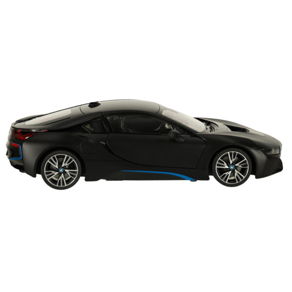 Rastar 71010 BMW i8 1 14-dverové auto na diaľkové ovládanie, čierne