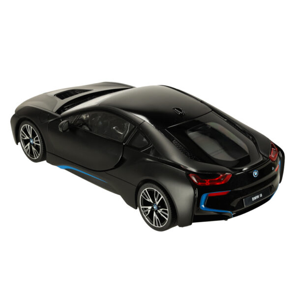 Rastar 71010 BMW i8 1 14-dverové auto na diaľkové ovládanie, čierne