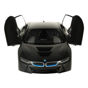 Rastar 71010 BMW i8 1 14-dverové auto na diaľkové ovládanie, čierne