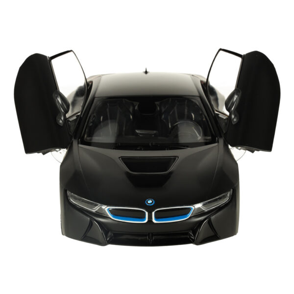 Rastar 71010 BMW i8 1 14-dverové auto na diaľkové ovládanie, čierne