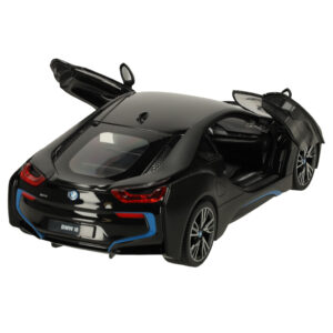 Rastar 71010 BMW i8 1 14-dverové auto na diaľkové ovládanie, čierne
