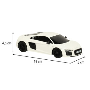 Samochod zdalnie sterowany Rastar 72300 AUDI R8 2015 1 24 bialy