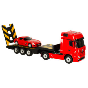 Samochod zdalnie sterowany Rastar 74920 Mercedes Benz Actros 1 26 czerowny