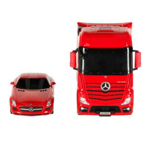 Samochod zdalnie sterowany Rastar 74920 Mercedes Benz Actros 1 26 czerowny