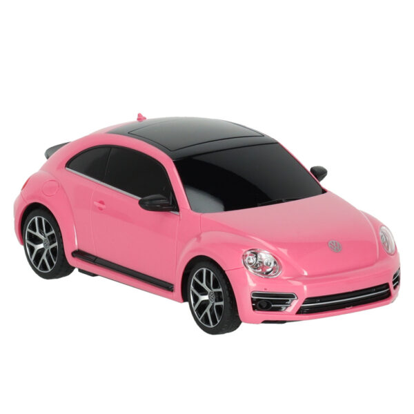 Samochod zdalnie sterowany Rastar 76200 Volkswagen Beetle 1 24 rozowy
