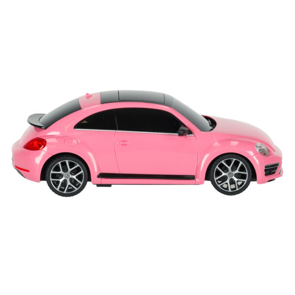 Samochod zdalnie sterowany Rastar 76200 Volkswagen Beetle 1 24 rozowy