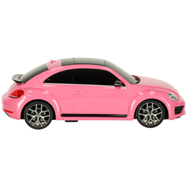 Rastar 78000 Volkswagen Beetle 1 14 ružové auto na diaľkové ovládanie