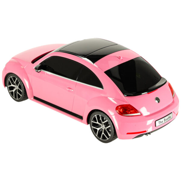 Rastar 78000 Volkswagen Beetle 1 14 ružové auto na diaľkové ovládanie