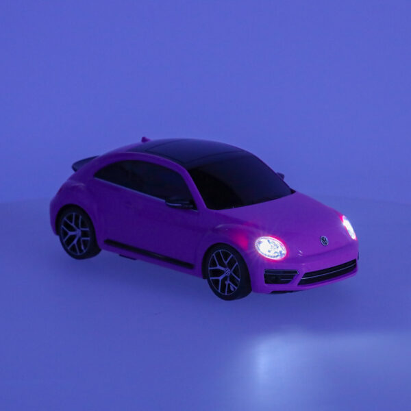 Rastar 78000 Volkswagen Beetle 1 14 ružové auto na diaľkové ovládanie