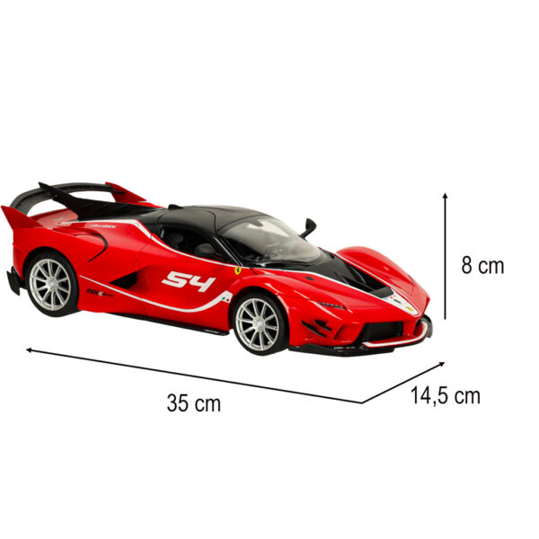 Samochod zdalnie sterowany Rastar 79200 Ferrari FXX 1 14 czerwony