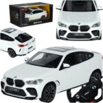 Samochod zdalnie sterowany Rastar 99200 BMW X6 M 1 14 bialy