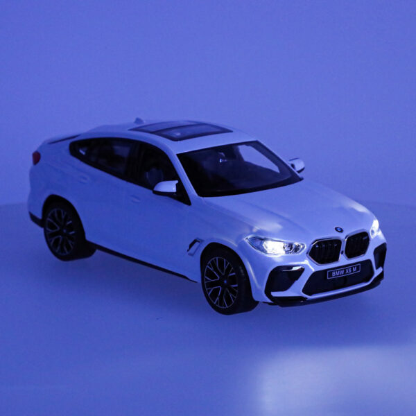 Diaľkové ovládané auto Rastar 99200 BMW x6 m 1 14 biela