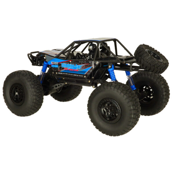 Samochod zdalnie sterowany na pilota RC Crawler Climbing Car 1 10 4WD 48cm niebieski