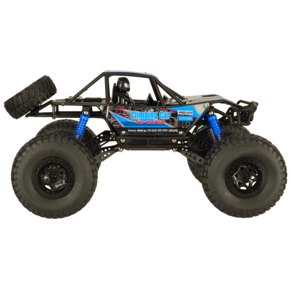Samochod zdalnie sterowany na pilota RC Crawler Climbing Car 1 10 4WD 48cm niebieski