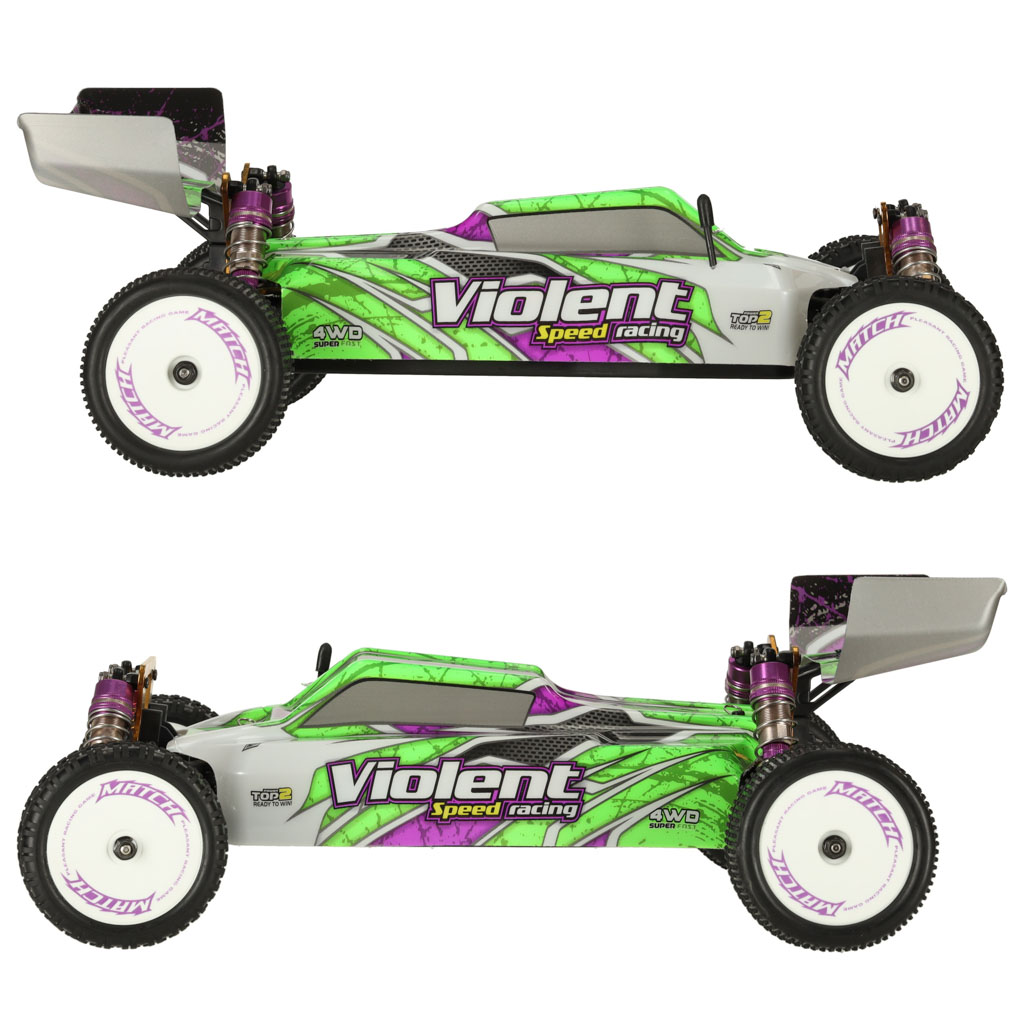 Samochod zdalnie sterowny na pilota RC WLToys 104002 1 10 4WD 2 4Ghz