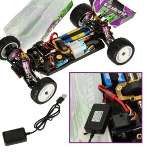 Samochod zdalnie sterowny na pilota RC WLToys 104002 1 10 4WD 2 4Ghz