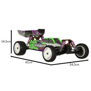 Samochod zdalnie sterowny na pilota RC WLToys 104002 1 10 4WD 2 4Ghz
