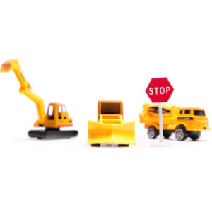 6684 3 Samolot transporter z autami maszyny budowlane