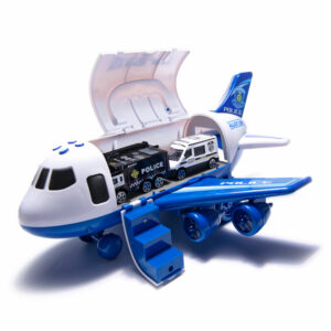 6684 1 Samolot transporter z autami policja