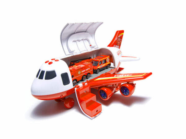 6684 1 Samolot transporter z autami policja