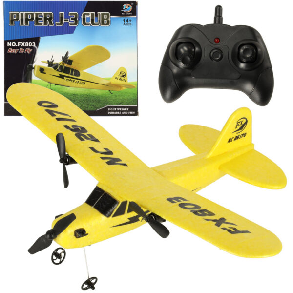 Samolot zdalnie sterowany na pilota RC FX803 Piper 150mah Samolot zdalnie sterowany na pilota RC FX803 Piper 150mah
