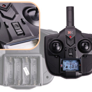 Samolot zdalnie sterowany na pilota RC WLtoys Sky King F959S 2 4GHz