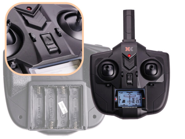 Samolot zdalnie sterowany na pilota RC WLtoys Sky King F959S 2 4GHz