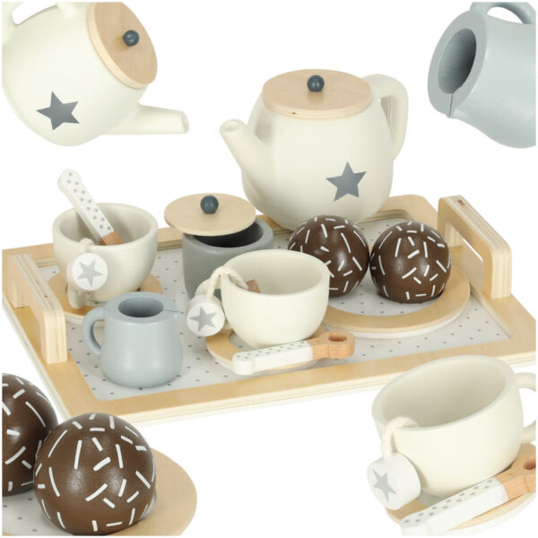 Holzkaffee -Service für Kinder Küche Küche Küchenkit Kit Kit Holzkaffee -Service für Kinder Küche Küche Küchenkit Kit Kit