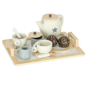 Holzkaffee -Service für Kinder Küche Küche Küchenkit Kit Kit