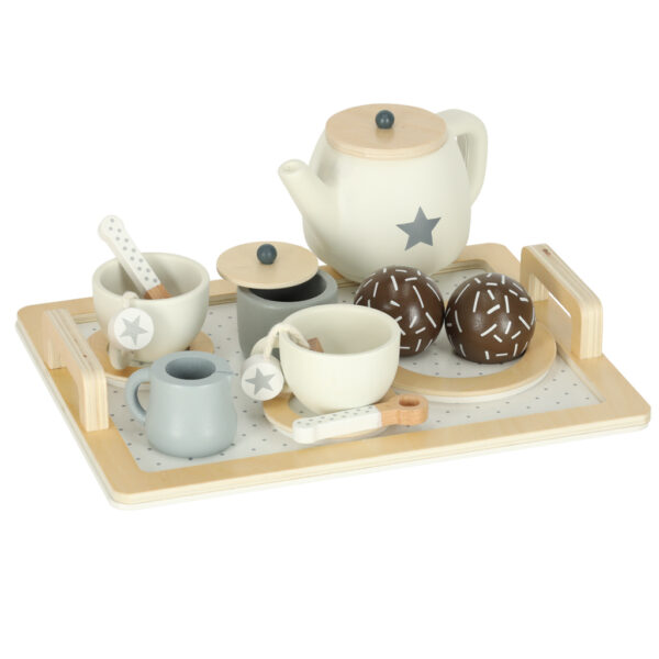Holzkaffee -Service für Kinder Küche Küche Küchenkit Kit Kit
