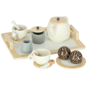 Holzkaffee -Service für Kinder Küche Küche Küchenkit Kit Kit
