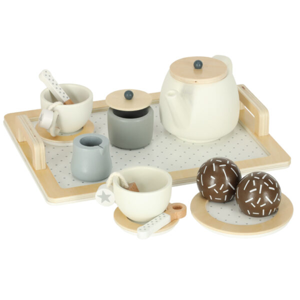Holzkaffee -Service für Kinder Küche Küche Küchenkit Kit Kit
