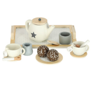 Holzkaffee -Service für Kinder Küche Küche Küchenkit Kit Kit