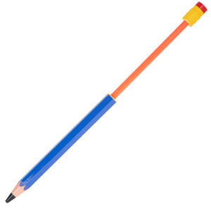 Sikawka strzykawka pompka na wode olowek 54cm niebieski