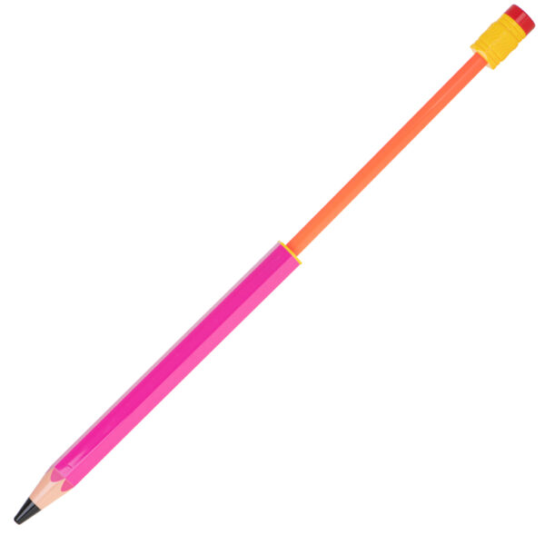 Sikawka strzykawka pompka na wode olowek 54cm rozowy