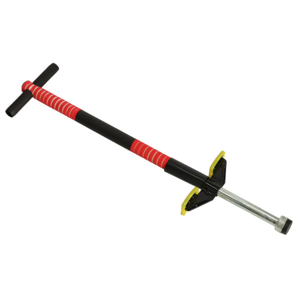 Skoczek drazek do skakania pogo z regulacja czerwony
