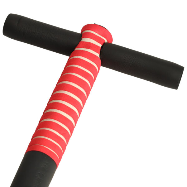 Skoczek drazek do skakania pogo z regulacja czerwony