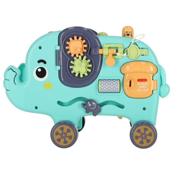 Slonik interaktywny montessori wbijak sorter Slonik interaktywny montessori wbijak sorter