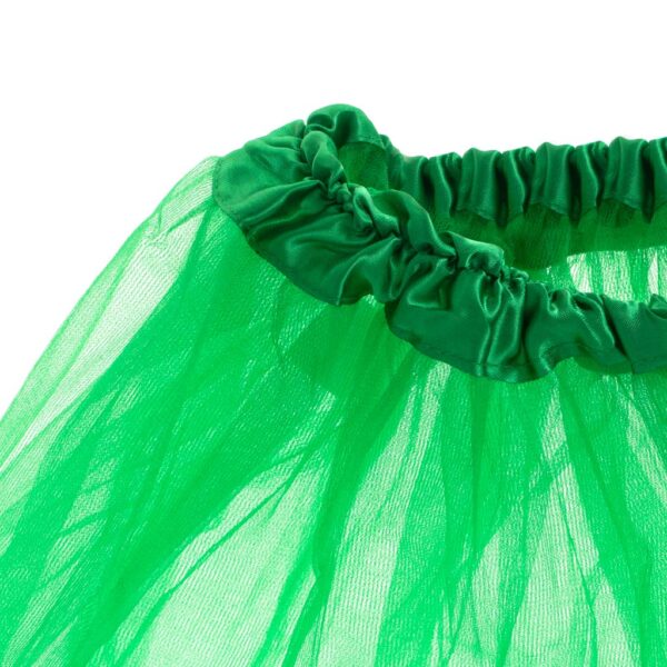 Spodniczka tiulowa tutu kostium stroj zielona