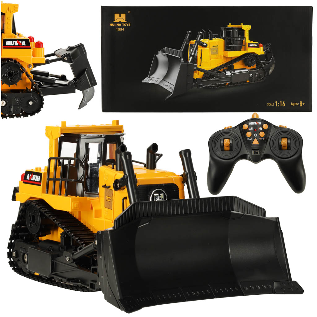 Spychacz buldozer zdalnie sterowany na pilota RC H Toys 1554 2 4GHz