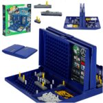 Statki okrety bitwa morska gra strategiczna logiczna w walizce