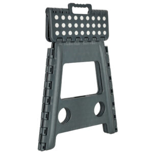 Stolek taboret skladany antyposlizgowy 39cm ciemny szary