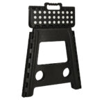 Stolek taboret skladany antyposlizgowy 39cm czarny
