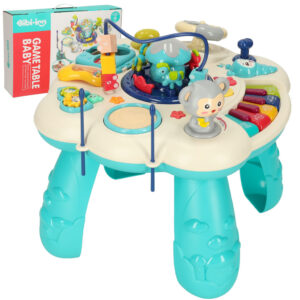 Vzdelávací stolík klavír Blue Bibi Inn