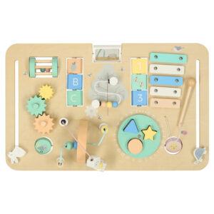 Stolik manipulacyjny LULILO montessori mietowy