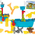 Stolik wodny piaskownica statek pirat akcesoria 25el